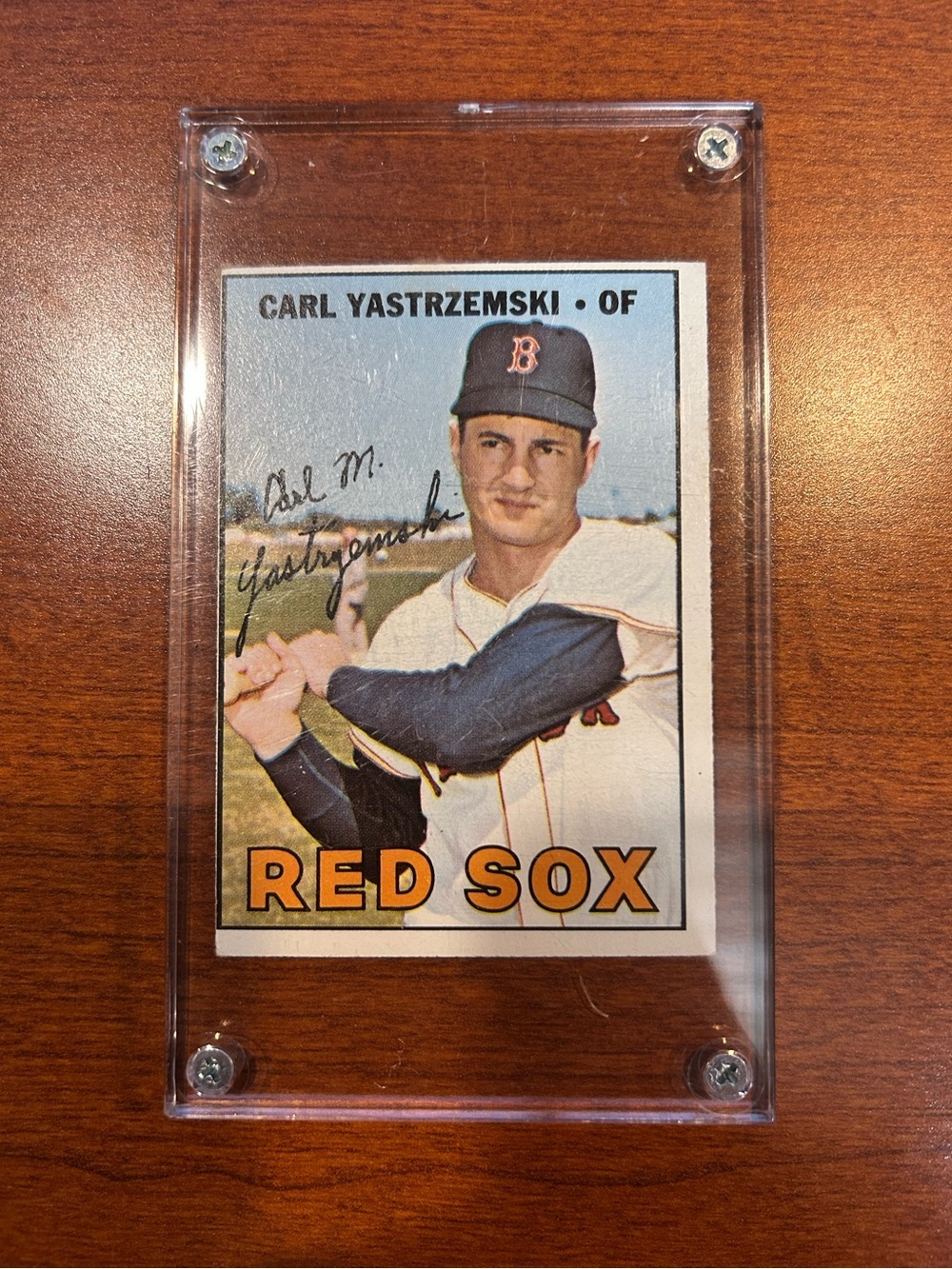 1967 Carl Yastrzemski Topps #355 Card
